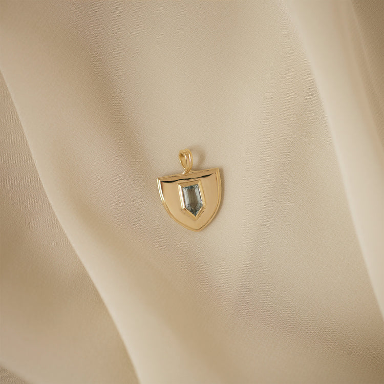 Aquamarine Tabard Pendant