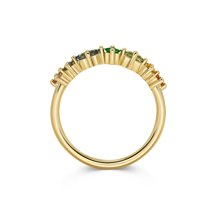 Vibrant Confetti Ring