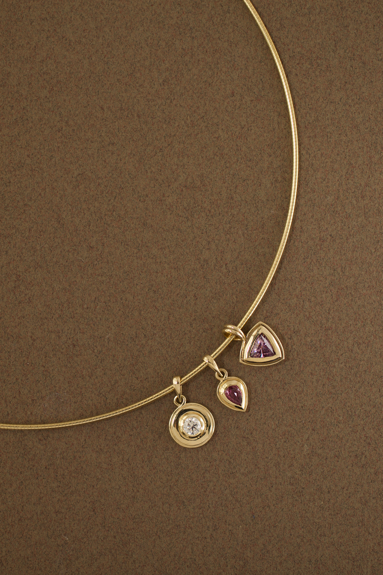 Diamond Bower Pendant