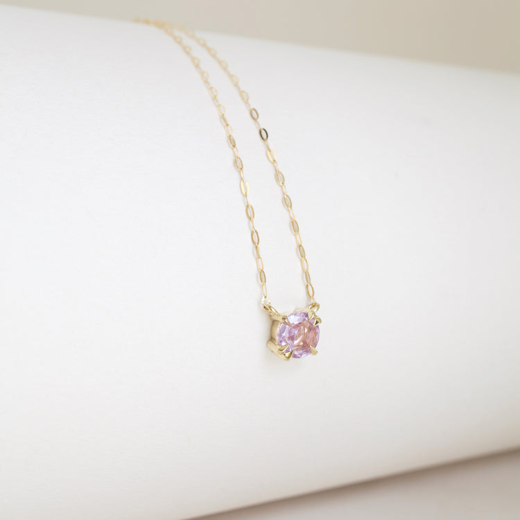 Lilac Spinel Necklace