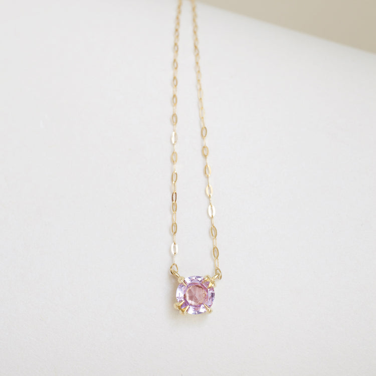Lilac Spinel Necklace