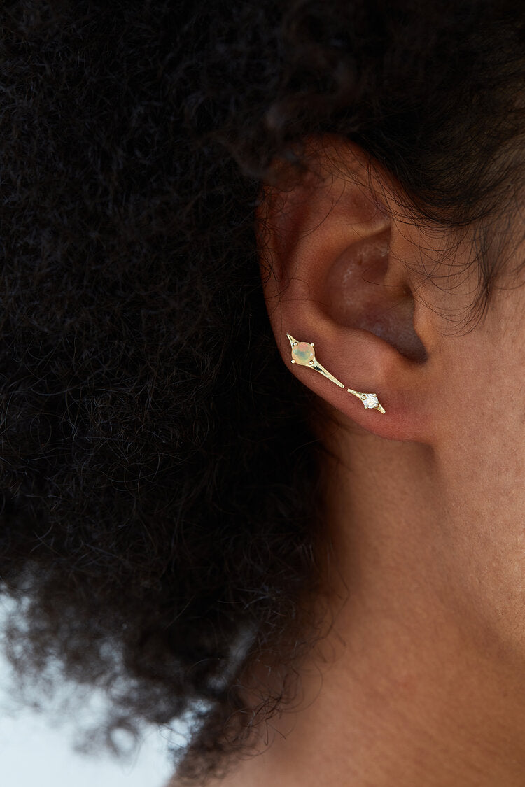 Lyra Opal Single Stud
