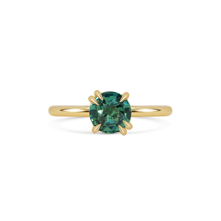 Malin Ring Teal Sapphire