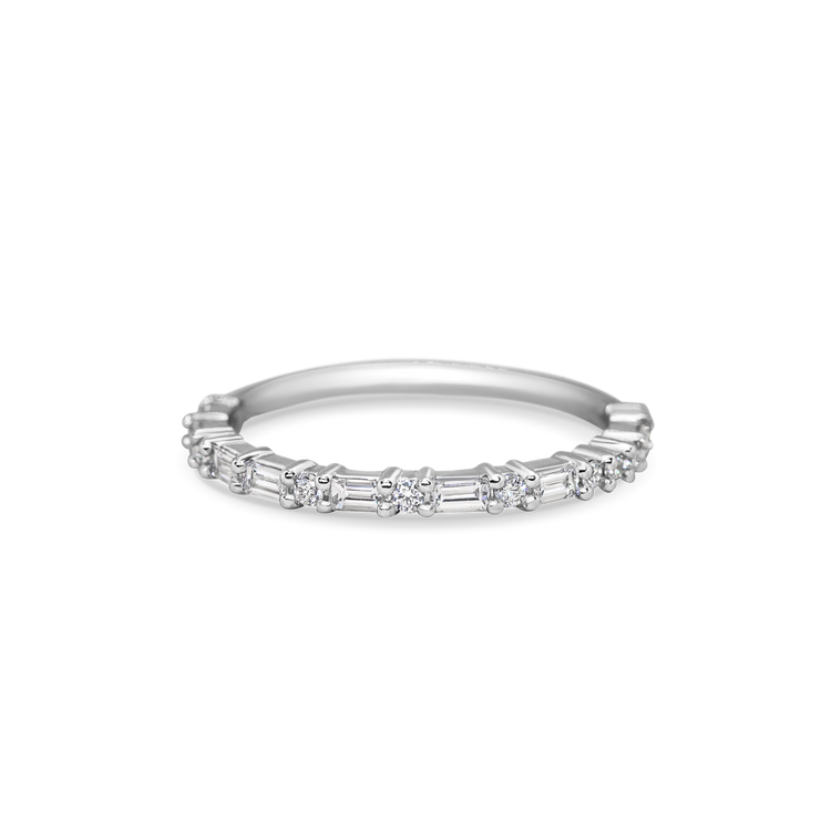 Morse Code Diamond Band