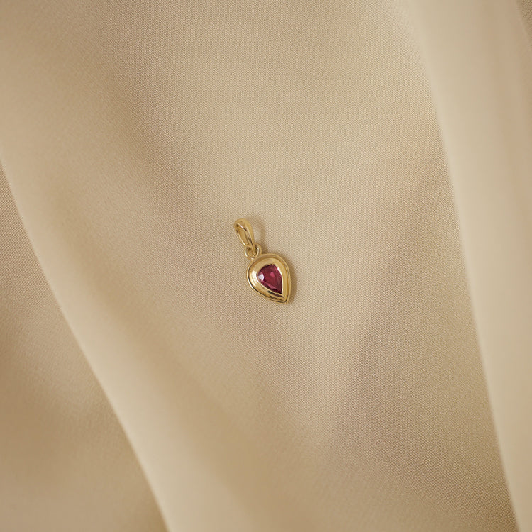Pear Coil Pendant
