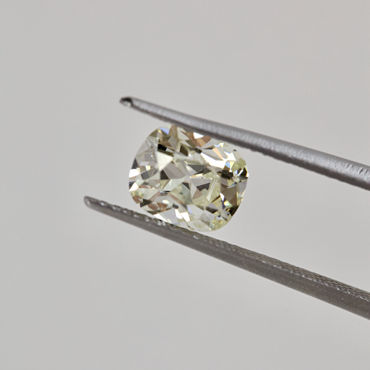 Old Mine Cut Cushion Diamond - 1.5ct
