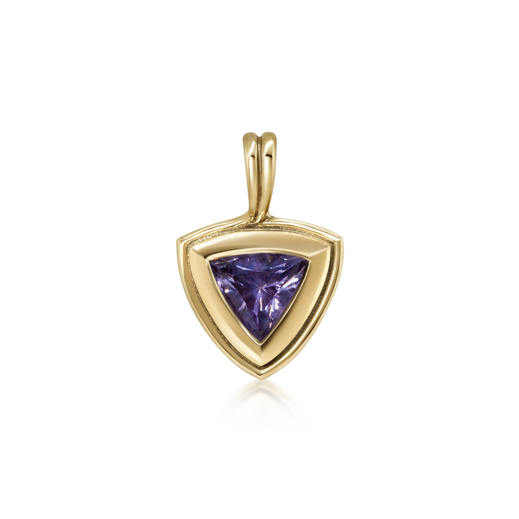 Spinel Trillion Pivot Pendant
