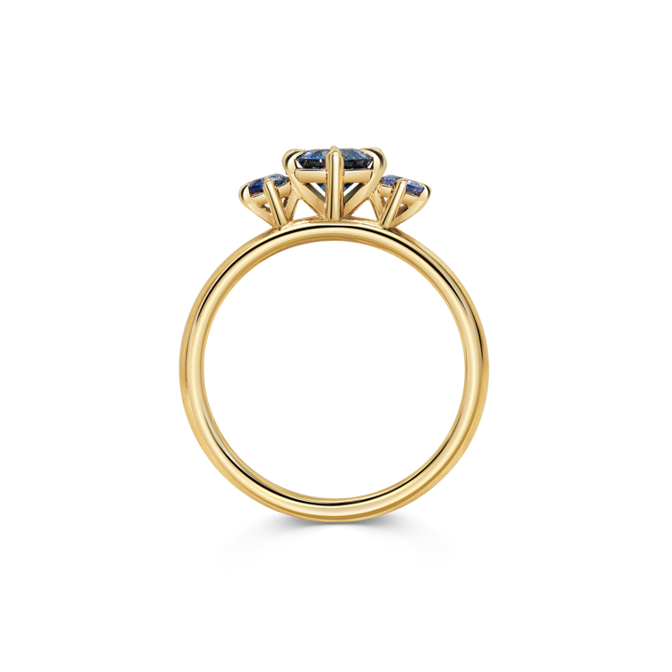 Tanvi Blue Sapphire Ring