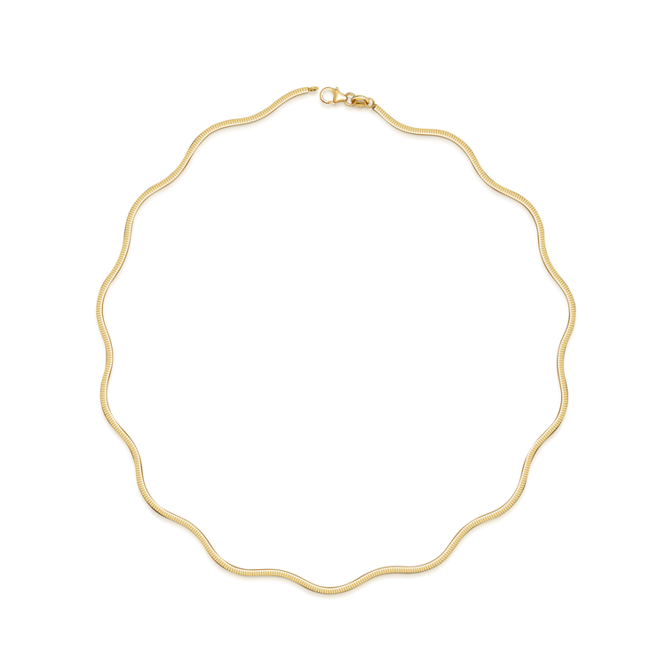 Wave Omega Necklace