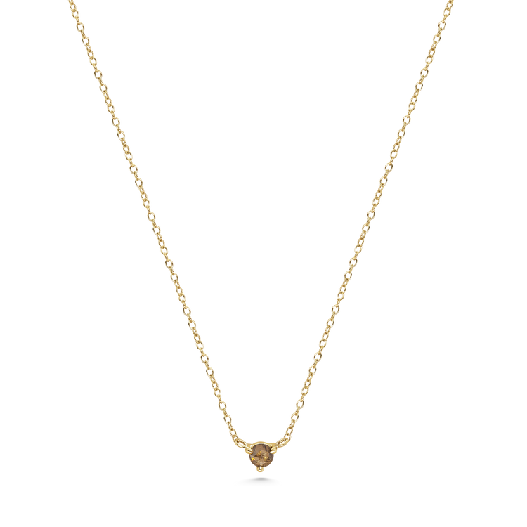 Orb Champagne Diamond Necklace