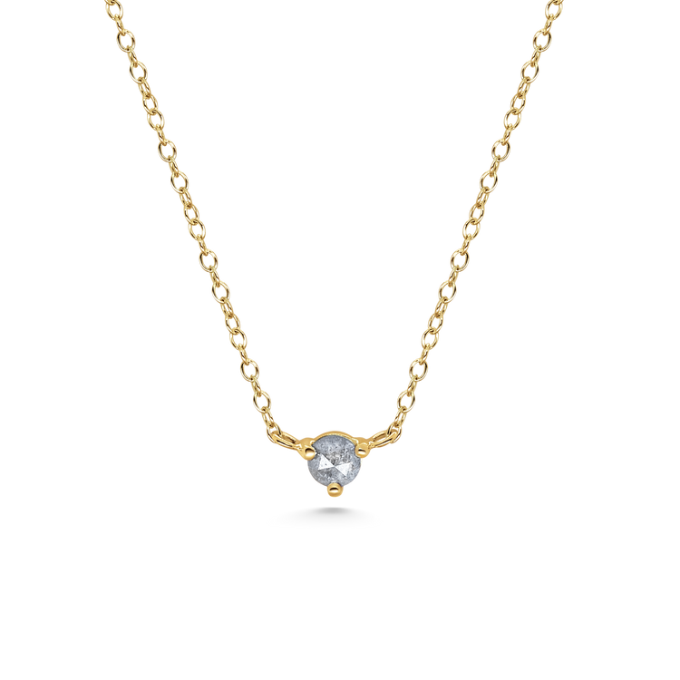 Orb Grey Diamond Necklace