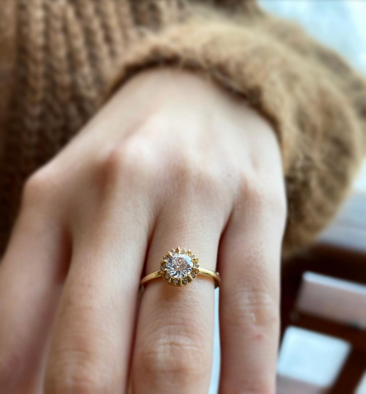GEORGIE ring gold