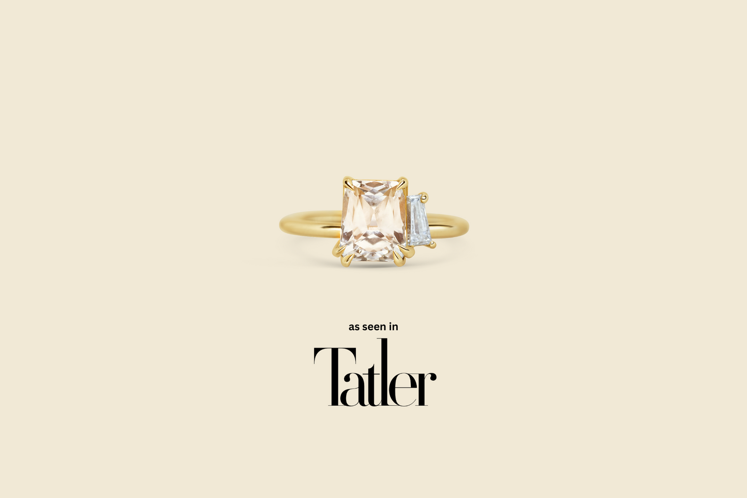 Tatler - Asymmetric Engagement Ring Designs 2024