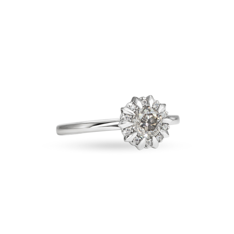 Grey Diamond Fika Ring