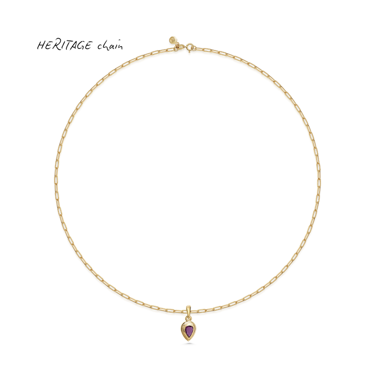 Pear Coil Pendant