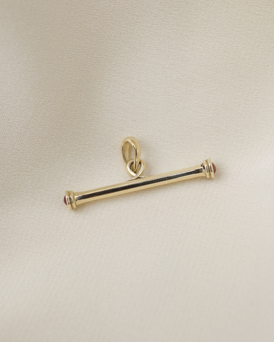 Customisable T-bar pendant