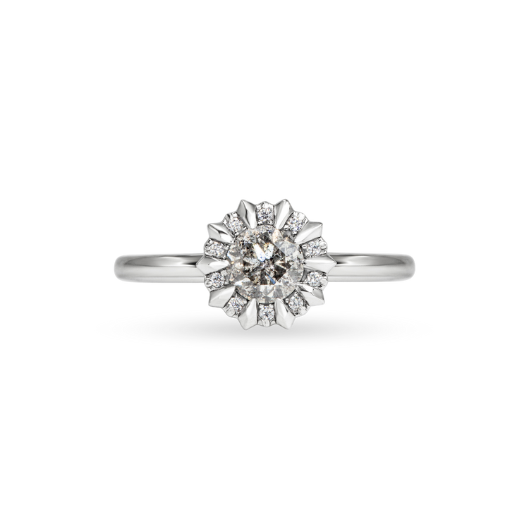 Grey Diamond Fika Ring