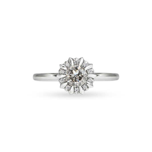 Grey Diamond Fika Ring