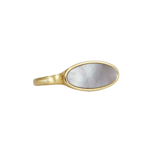 Pearl Amulet Ring
