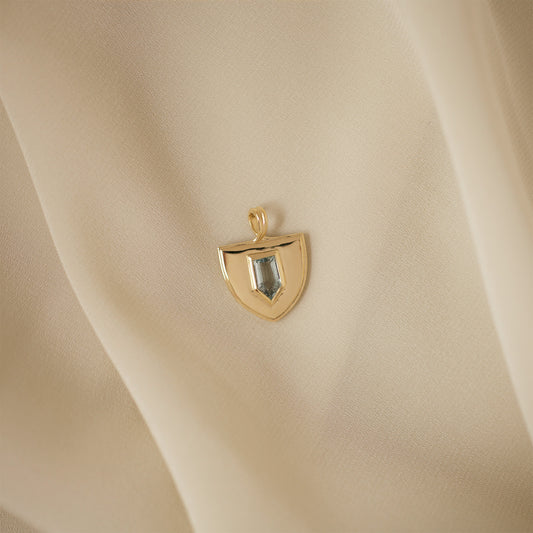 Aquamarine Tabard Pendant