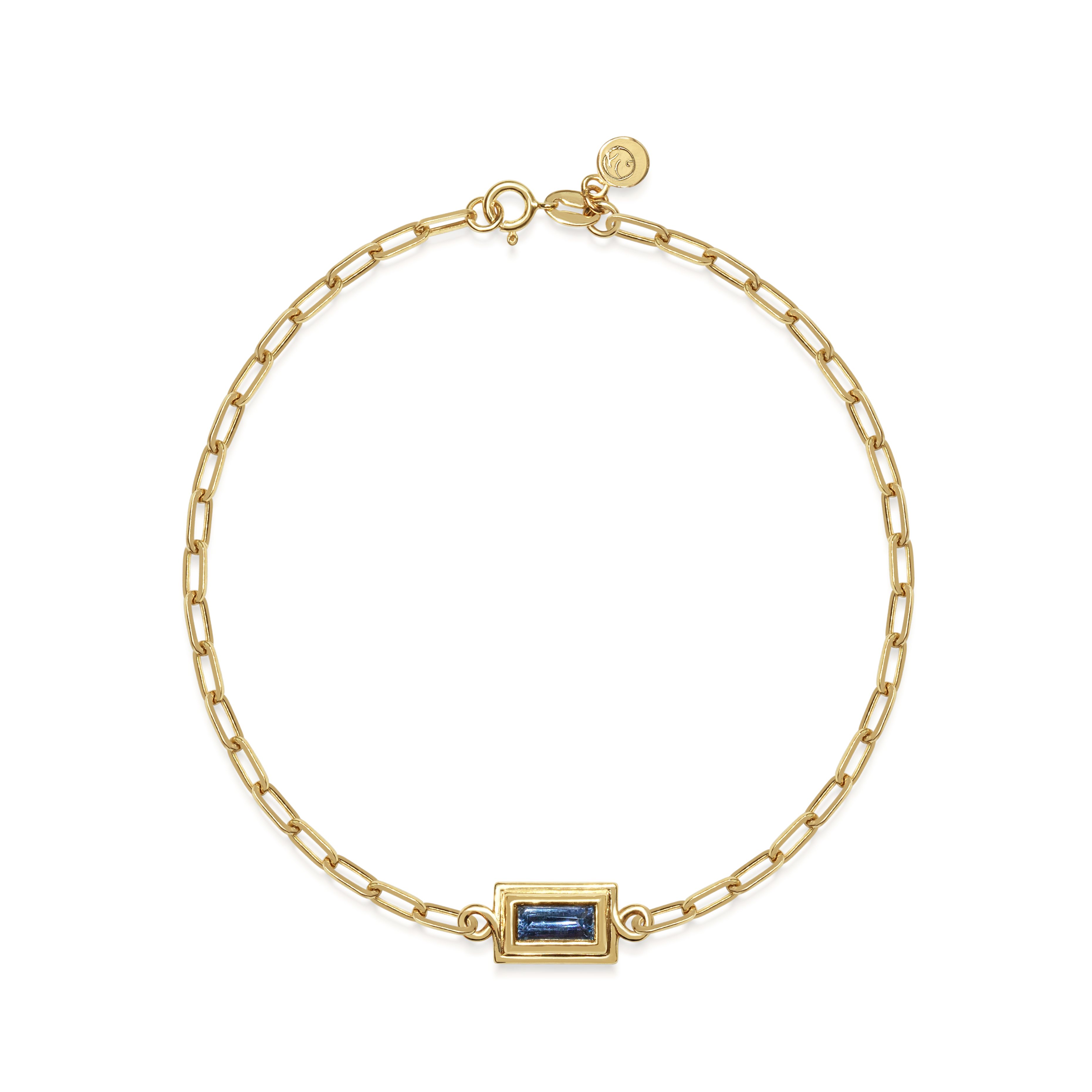 Michelle Oh - Baguette Heritage Chain Bracelet