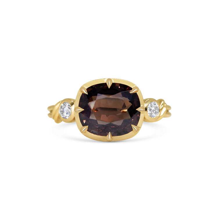 Burgundy Georgiana Ring