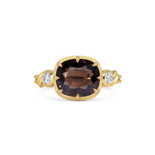 Burgundy Georgiana Ring