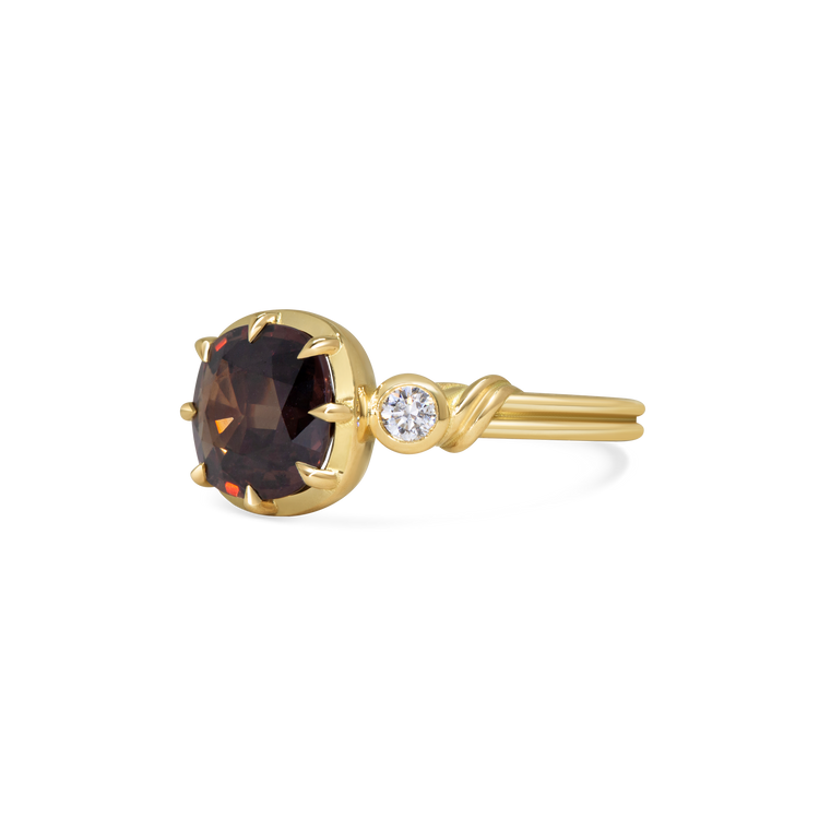 Burgundy Georgiana Ring