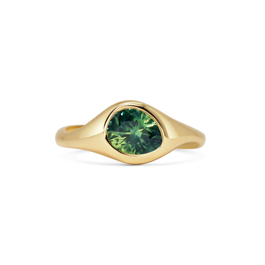 Teal Glacier Ring