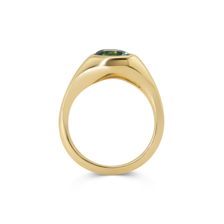 Teal Glacier Ring