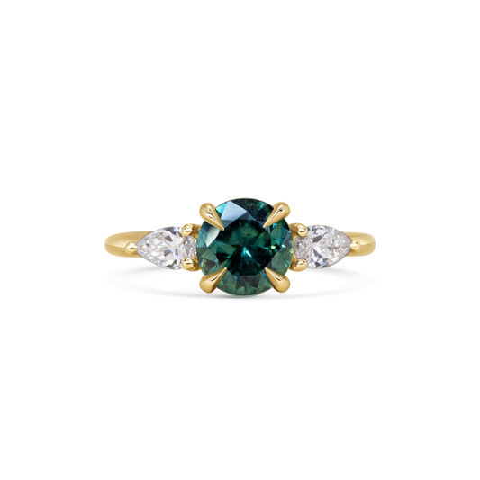 Teal Helios Ring