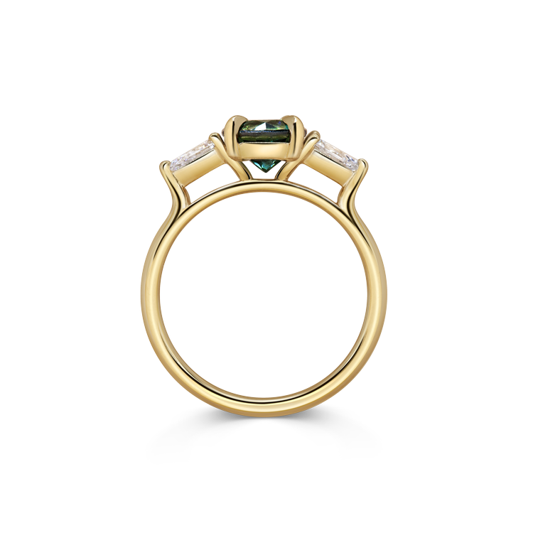 Teal Helios Ring