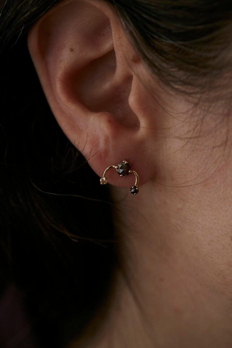 Libra Stud Earring