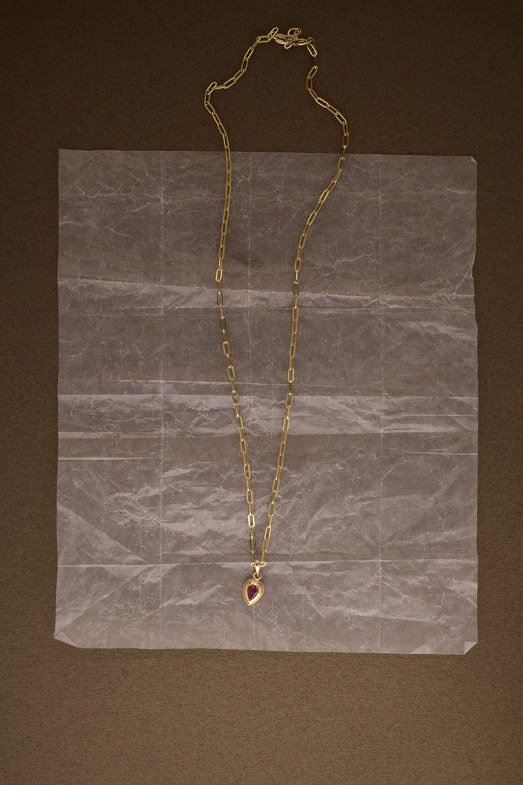 Pear Coil Pendant