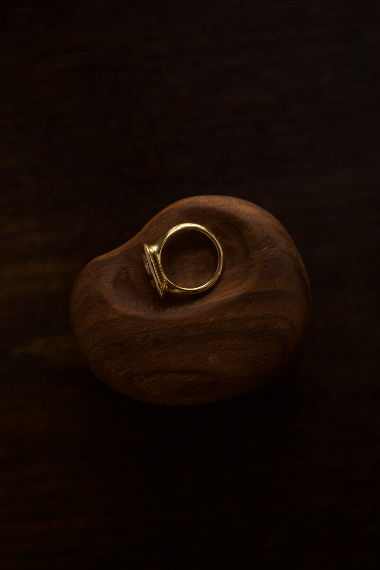 Toi et Moi Signet ring