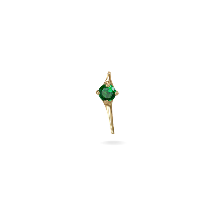 Lyra Stud Earring - Tsavorite