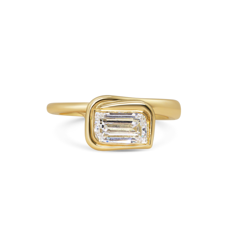 Flame Cut Lino Ring