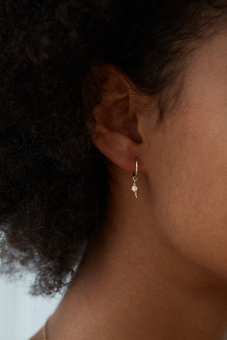 Mini Lyra Hoop Earrings