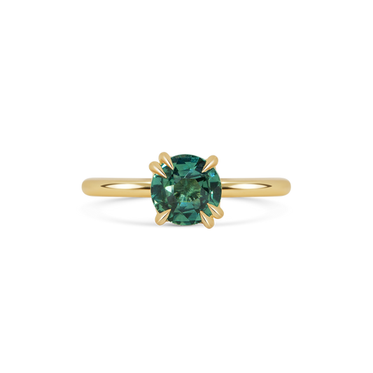 Malin Ring Teal Sapphire