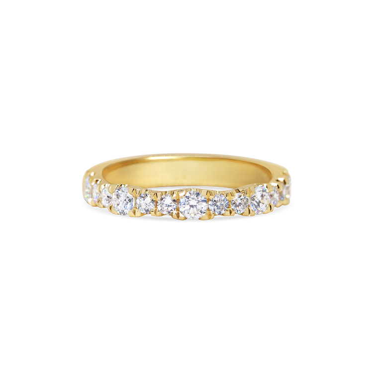 Medium Diamond Rhythm Half Eternity