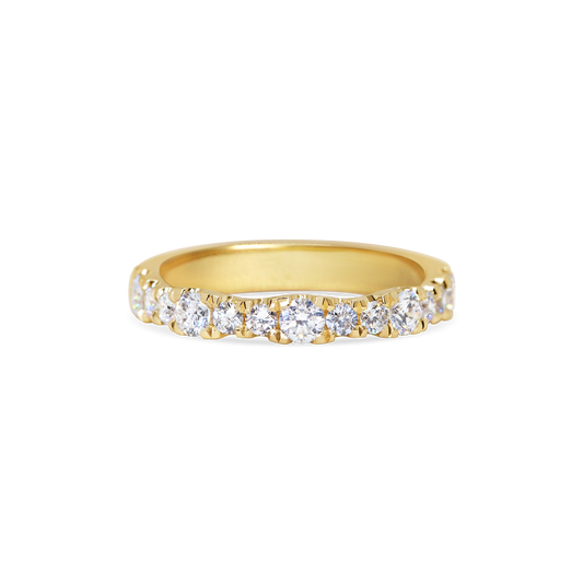 Medium Diamond Rhythm Half Eternity