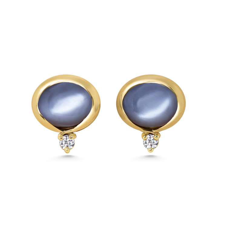 Oval Loop Studs