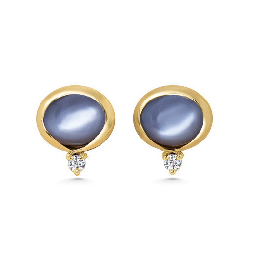 Oval Loop Studs