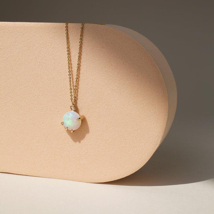 Opal Drop Necklace