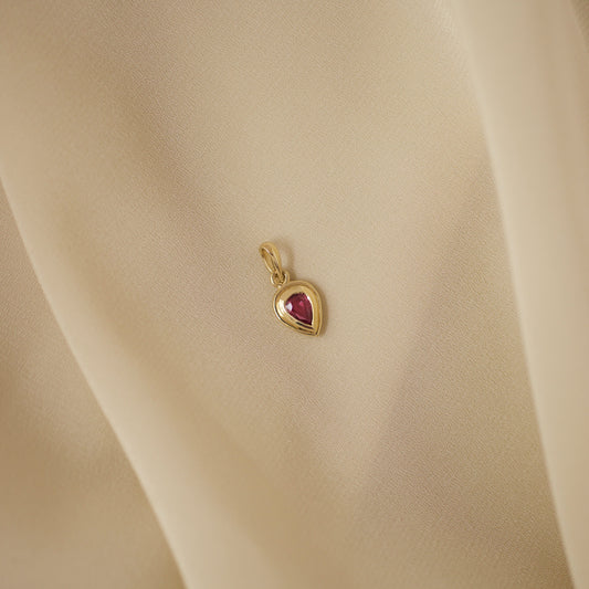 Pear Coil Pendant