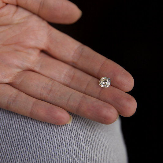 Old Cut Cushion Diamond - 2ct