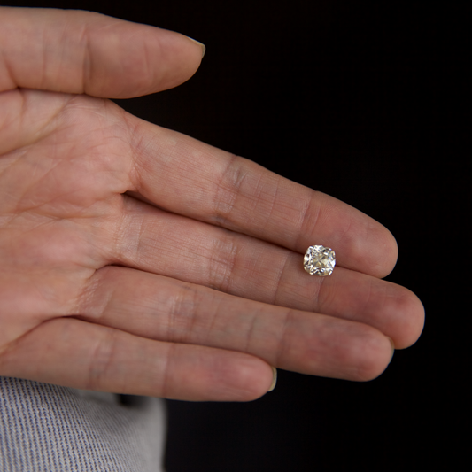 Old Mine Cut Cushion Diamond - 1.68ct