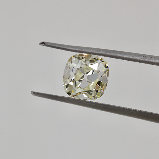 Old Mine Cut Cushion Diamond - 1.68ct