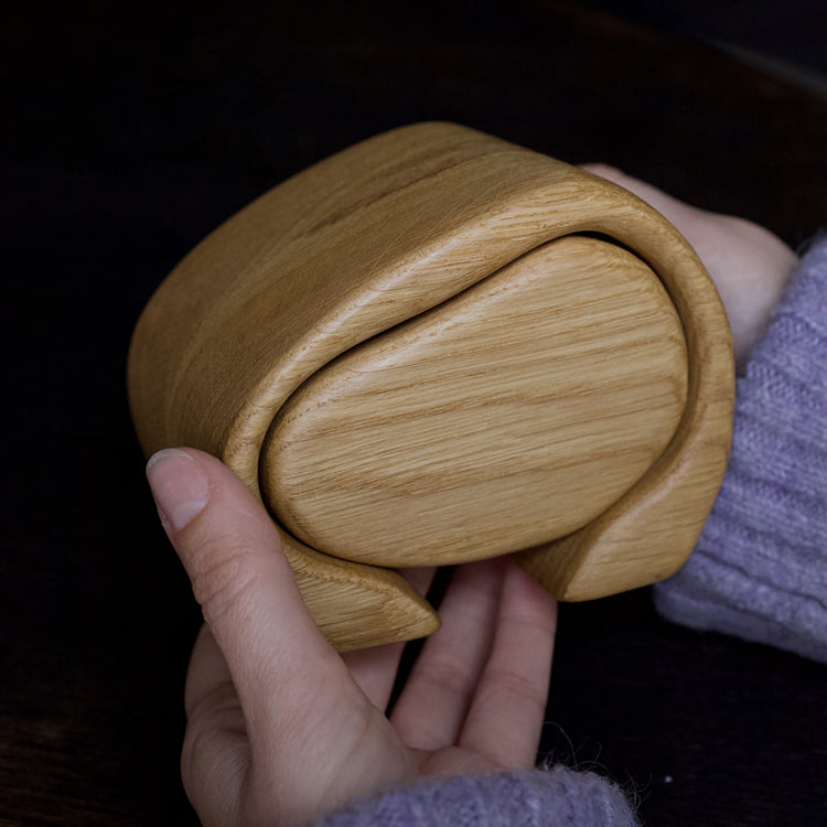 Small Organic Wood Keepsake Box