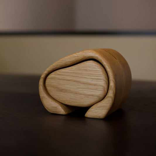 Small Organic Wood Keepsake Box